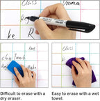 Shuttle Art Wet Erase Markers, 15 Pack Black 1mm Fine Tip Smudge-Free Markers - Image 4