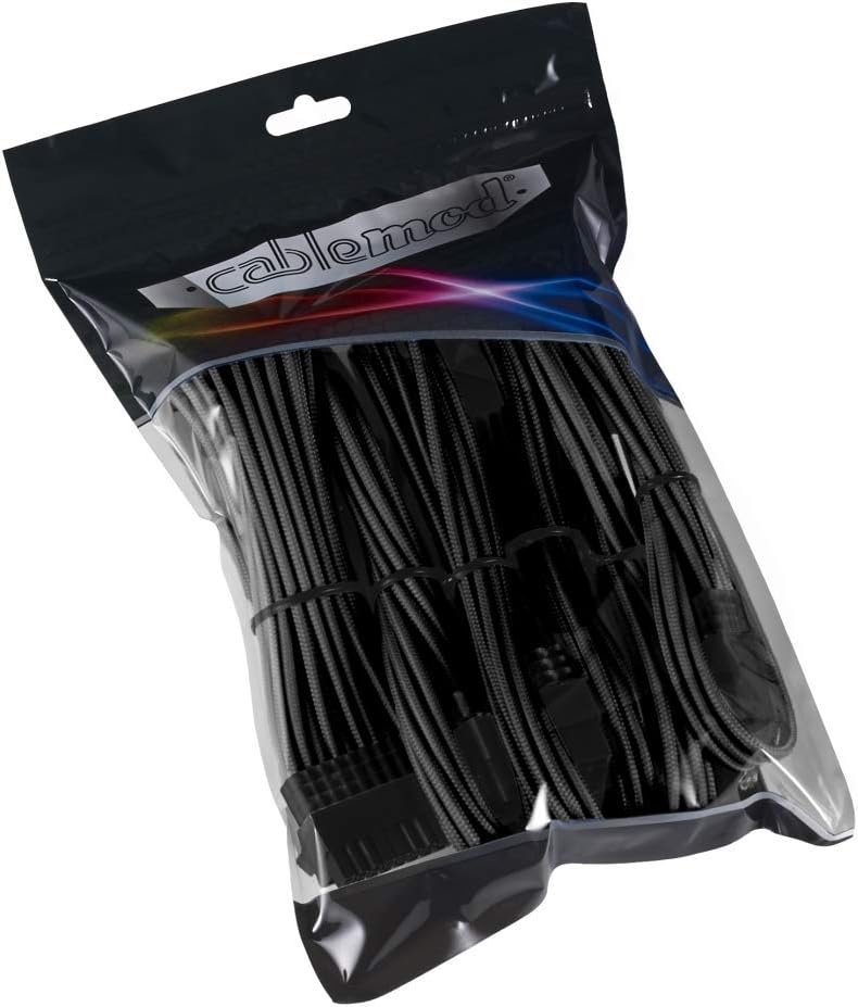 CableMod Pro ModMesh Sleeved Cable Extension Kit (Black)