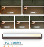Leetdud LED Under Cabinet Lighting Hardwired or Plug in, 32 Inch 16W, Dimmable - Image 3