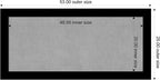 Amanti Art Black Framed Magnetic Board 25x53 Oversize Vision Board - Image 3