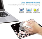 IMAYONDIA Cute Pink Flowers Mouse Pad, Cherry Blossom Mouse Pad, Serene - Image 4