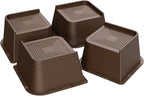 MXMZHXU Bed Risers 2 inch, 3 inch, 4 inch, 6 inch or 8 inch Heavy Duty by MXMZHXU