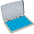 Metal Case Stamp Pad Medium Size, Light Blue Color by ZIGEL