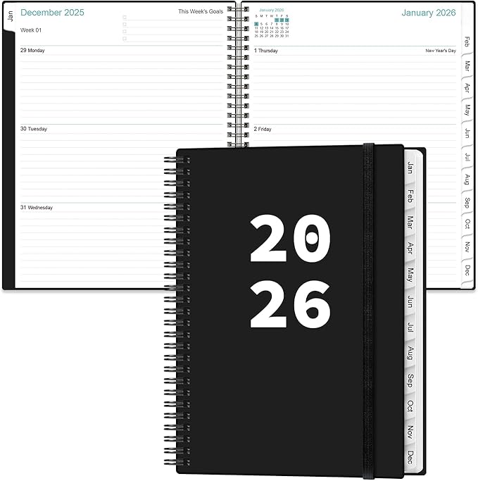 2026 Planner - Planner 2026 from January 2026 to December 2026 by Heveboik