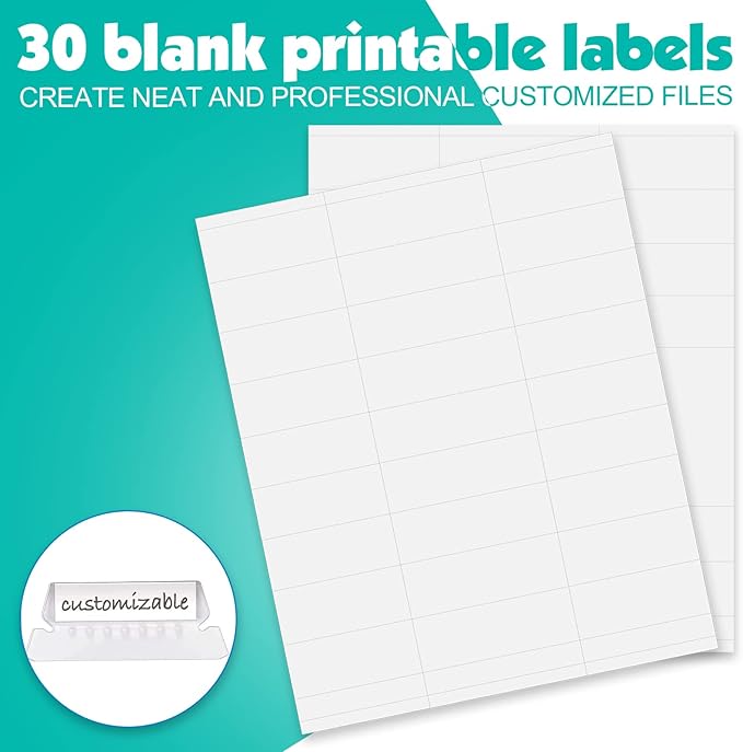 HERKKA Extra Capacity Legal Size Hanging File Folders, 30 Pack Reinforced Legal - Image 6