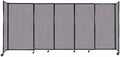 Versare Straightwall Sliding Portable Wall Partition | Freestanding Office by VERSARE