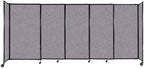 Versare Straightwall Sliding Portable Wall Partition | Freestanding Office by VERSARE
