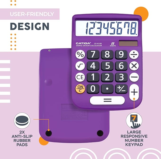 CATIGA Desktop Calculator 8 Digit - Image 5