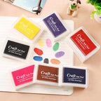 JZTang 6 Pcs Craft Ink Pad, Washable Ink Pads Multicolor Ink Pads - Image 4