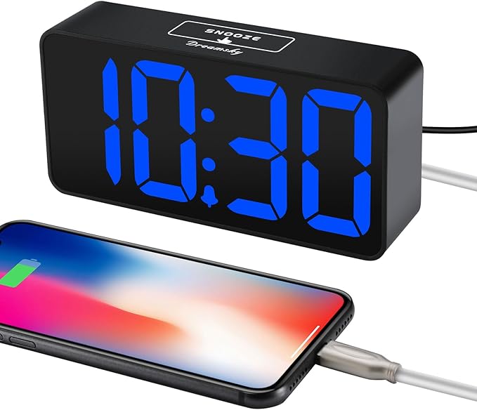 DreamSky Small Digital Alarm Clock - Image 4