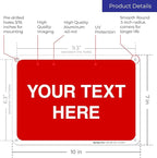 Personalized Custom Red Background Customize - Image 3