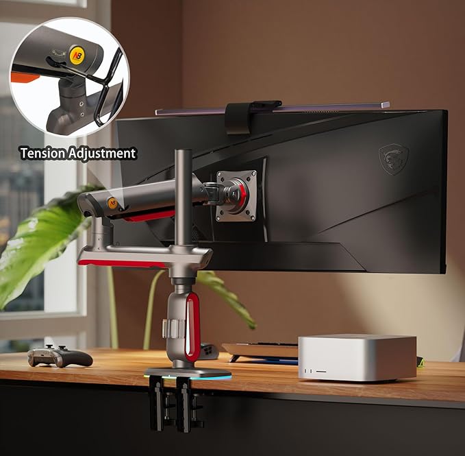 NB Extra Height Gaming Monitor Arm - Image 5