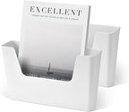YOHOM No Drilling File Holder Wall Mails Magazines Organizer Adhesive Door Mount by Yohom