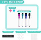 VUSIGN Small White Board Dry Erase, 8.5'' x 11'' Magnetic Dry Erase Board - Image 6