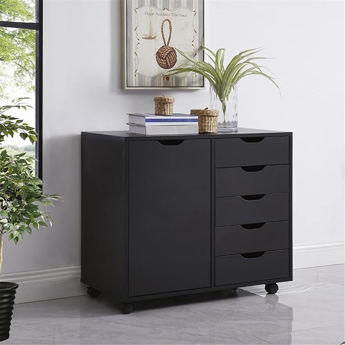 Naomi Home Amy 5-Drawer Craft & Office Storage Cabinet by NaomiHome