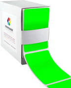 ChromaLabel 2 x 3 Inch Rectangle Labels, High Visibility Color Coded Label by ChromaLabel