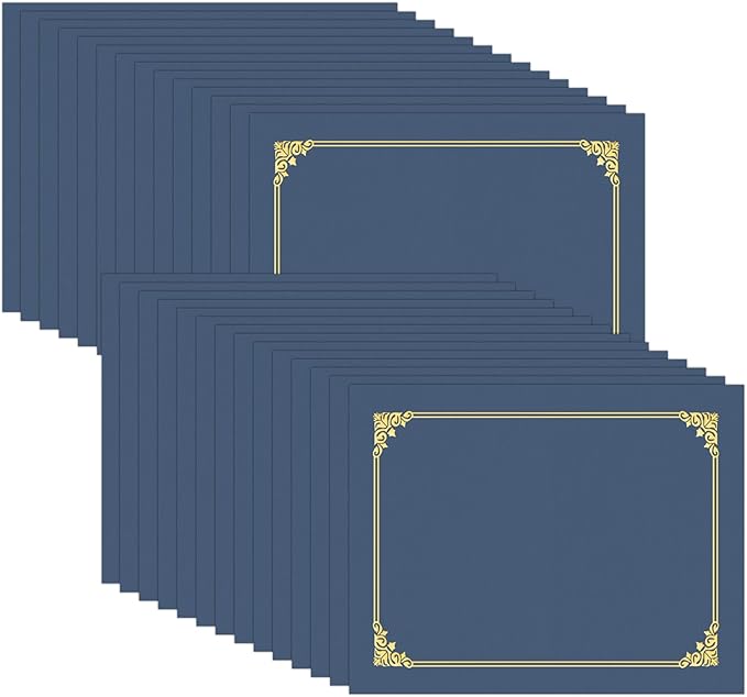 HAUTOCO 30 Pack Certificate Holders, Document Award Covers Certificate Folders by HAUTOCO