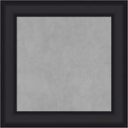 Amanti Art Black Framed Magnetic Board 21x21 Small Vision Board by AmantiArt