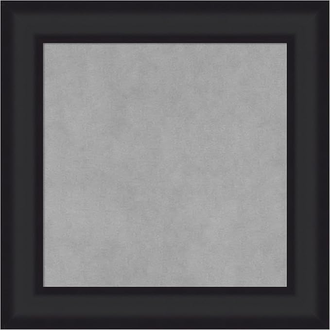 Amanti Art Black Framed Magnetic Board 21x21 Small Vision Board by AmantiArt