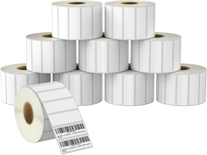 BETCKEY - 3" x 1" UPC Barcode & Address Labels Compatible by BETCKEY