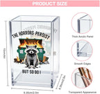 Vgrti The Horrors Persist But So Do I Acrylic Cosmetic Pencil Pen Holder Cup - Image 2