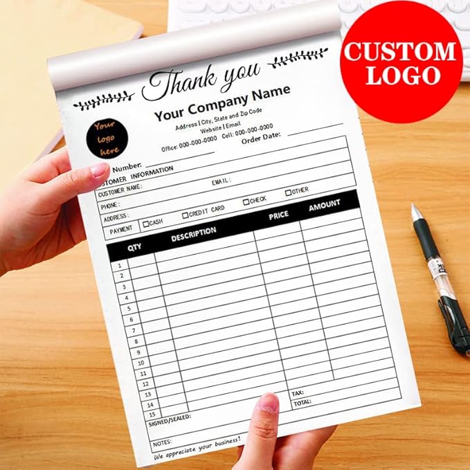 Custom Carbonless Sales Invoice Form Books - Image 7