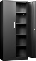 garage storage cabinet, durable metal storage solution, main product view