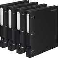 MUKAWA 1 Inch 3 Ring Binder, D-Ring Binder Holds 250 Sheets, PP Cover by Unknown