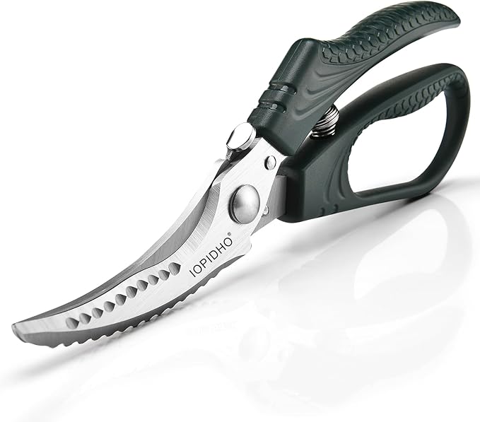 IOPIDHO Heavy Duty Poultry Shears, Kitchen Shears by IOPIDHO