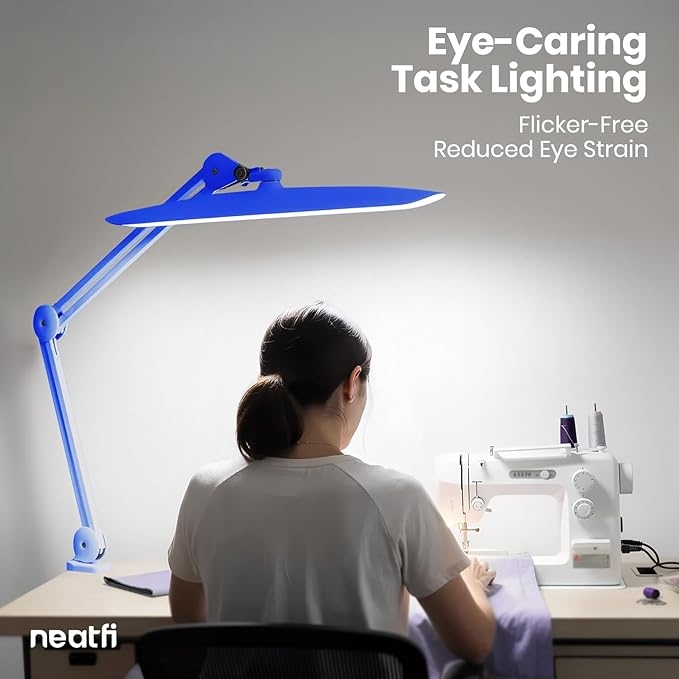 Neatfi XL 2, 200 Lumens LED Task Lamp, 24W Super Bright Desk Lamp, 4 Level - Image 3