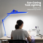 Neatfi XL 2, 200 Lumens LED Task Lamp, 24W Super Bright Desk Lamp, 4 Level - Image 3