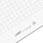 Limit 1 x flip chart pad, squared, pad with 20 sheets, 80 g/m² paper, 6 holes