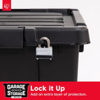 iris usa 6-pack 20 gal heavy duty lockable, package contents