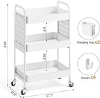 KINGRACK 3 Tier Rolling Cart - Image 2
