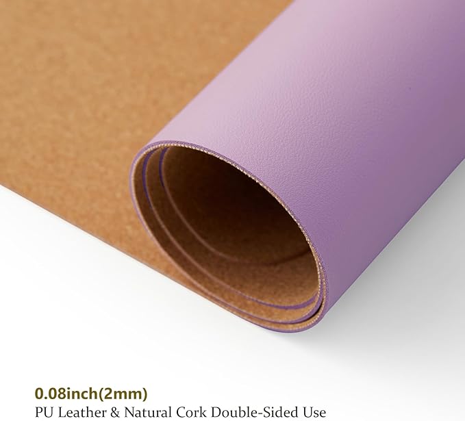Cork Desk Mat - Dual-Sided Desk Pad - Image 3