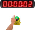 5 Inch 6-Digit LED Race Timer, Running Event Gym Timer by GANXIN