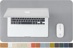 Cork Desk Mat - Small Dual-Sided Desk Pad by HOMIEAZICOZI