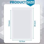 Outus Self Adhesive Shop Ticket Holders Clear Plastic Sleeves Adhesive Pockets - Image 2