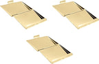 Stephanie Imports Set of 3 Slim & Minimalist Metal Business Card Holder Unisex - Image 2