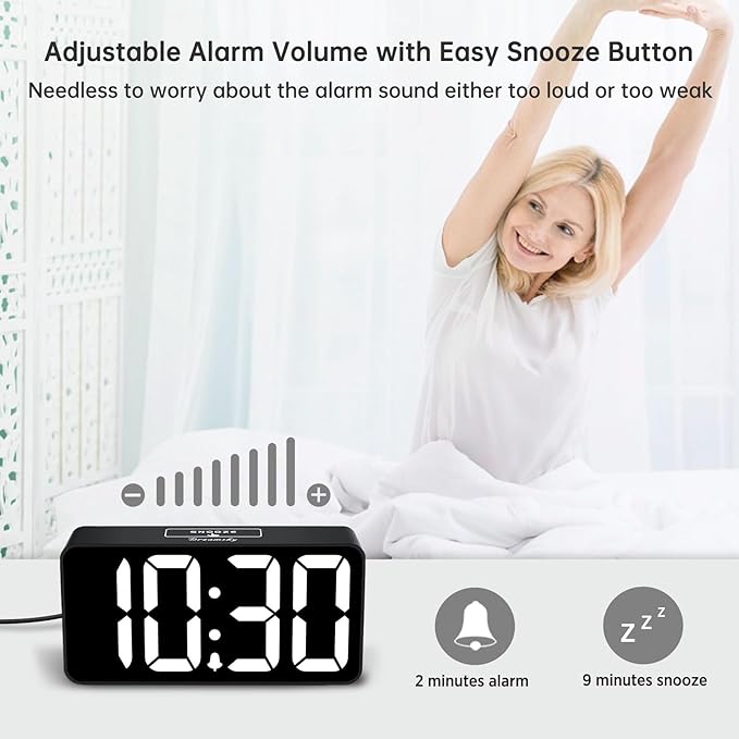 DreamSky Small Digital Alarm Clock - Image 6