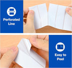 L LIKED 1" x 3" Blank Removable Labels - Image 4