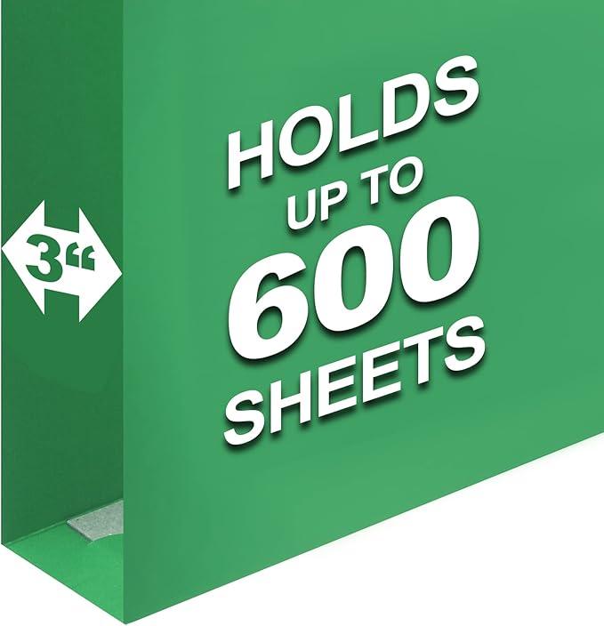 HERKKA Extra Capacity Hanging File Folders, 30 Pack Reinforced Letter Size - Image 4