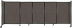 Versare Straightwall Sliding Portable Wall Partition | Freestanding Office by VERSARE