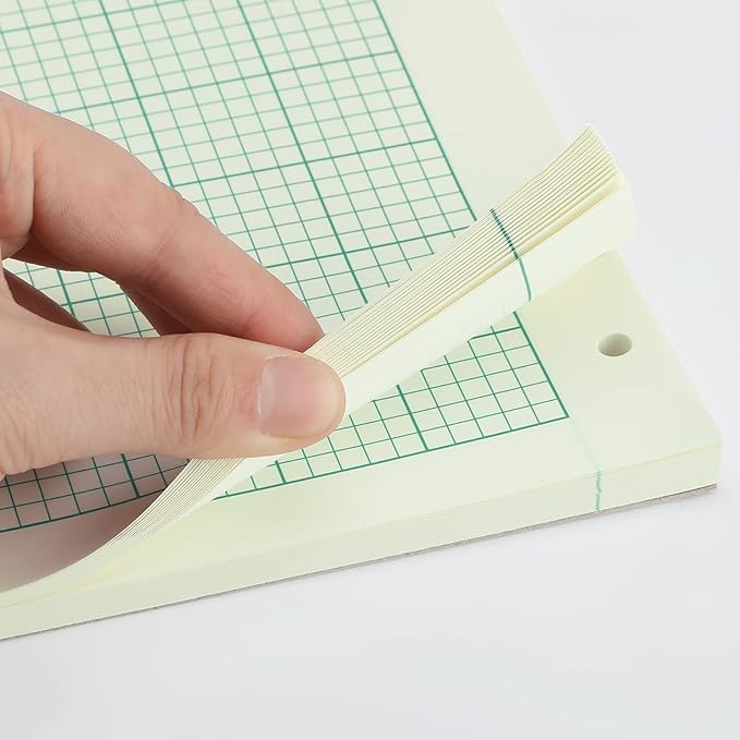 Seajan 5 Pcs Engineering Paper Notebook Engineering Computation Pad 8.5 x 11 - Image 3