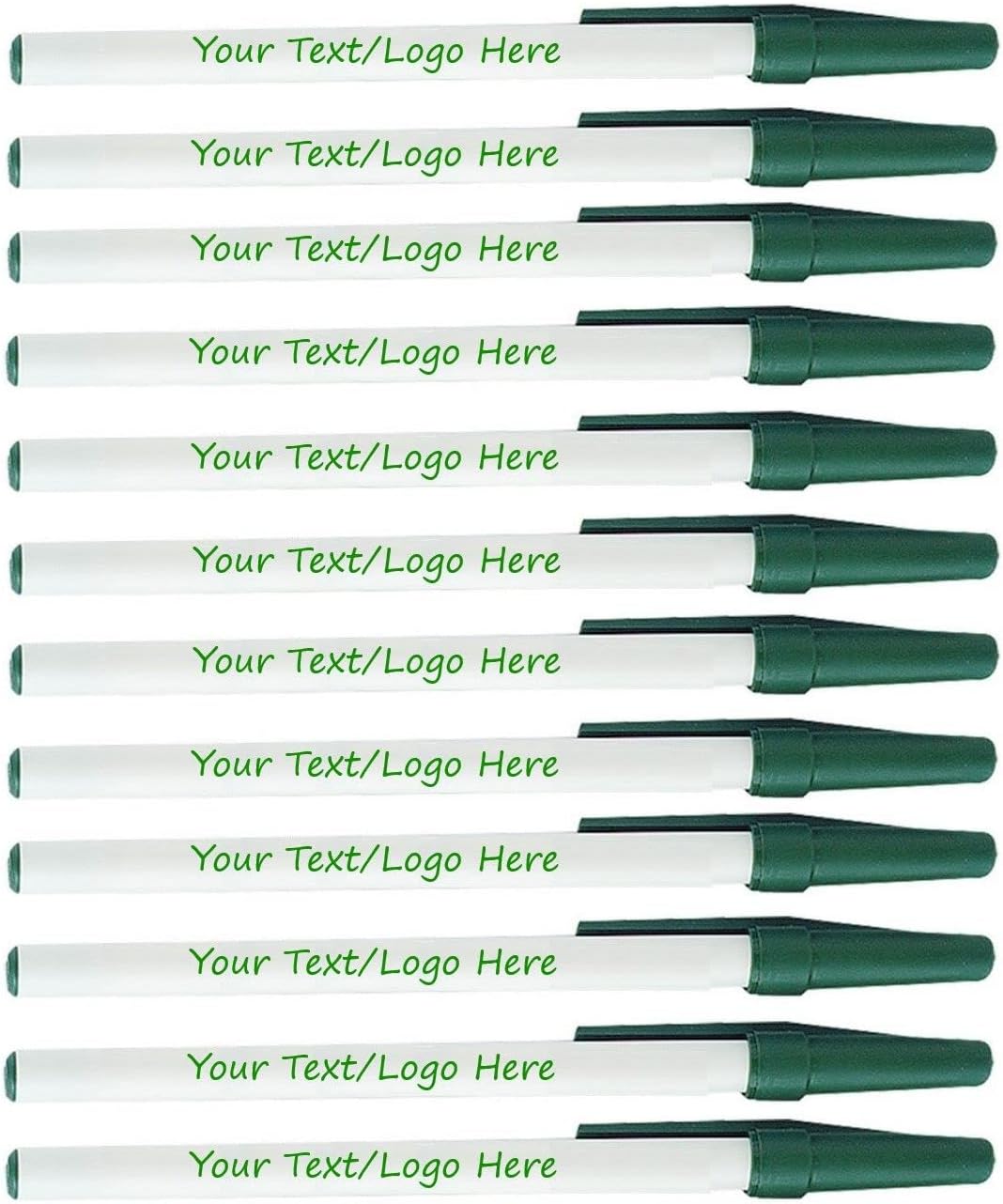 Personalized Stick Pens With your Custom Logo or Text-500 Pack Bulk-for