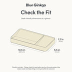 BLUE GINKGO Desk Tray – Korean-Made Organizer - Image 3