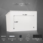 Dalmbox Wall-Mount Mailbox Large Mailbox - Image 7