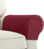 Chaexii Premium Polyester Sofa Arm Cover, Scratch Resistant Protector Covers by Chaexii