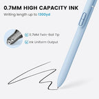 JIMMIDDA- 12 Pack Gel Pens, 0.7mm Black Ink Fine Point Smooth Writing - Image 3