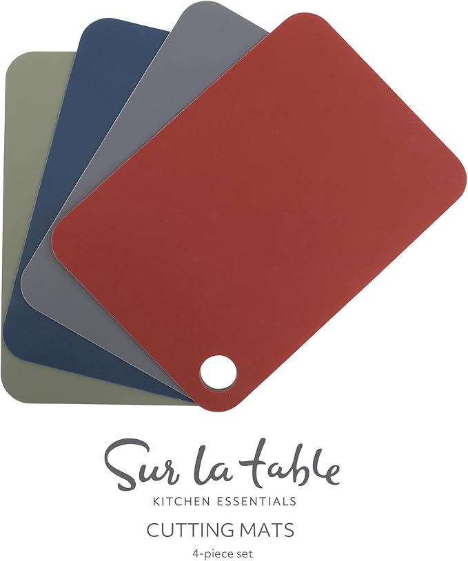 Sur La Table Kitchen Essentials Crafty Carvery BPA-Free Flexible Cutting Mats – - Image 2